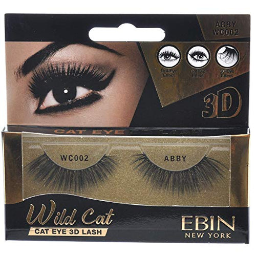 EBIN 3D Eyelash Wild Cat - 12 kinds - Palms Fashion Inc.
