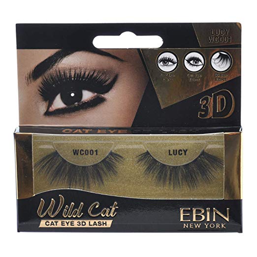 EBIN 3D Eyelash Wild Cat - 12 kinds - Palms Fashion Inc.
