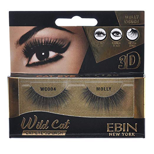 EBIN 3D Eyelash Wild Cat - 12 kinds - Palms Fashion Inc.