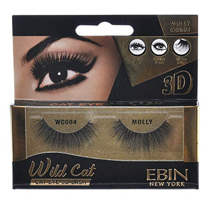 EBIN 3D Eyelash Wild Cat - 12 kinds - Palms Fashion Inc.