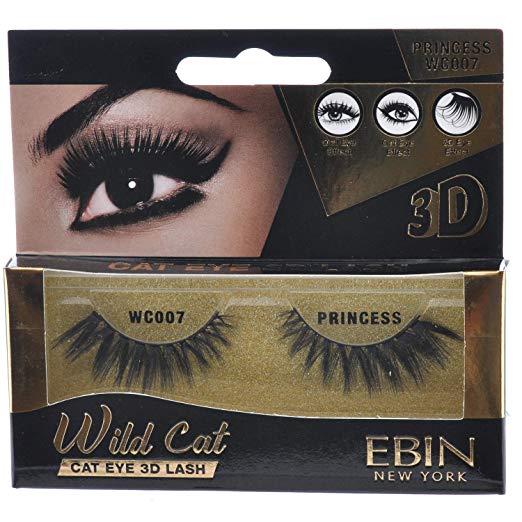 EBIN 3D Eyelash Wild Cat - 12 kinds - Palms Fashion Inc.