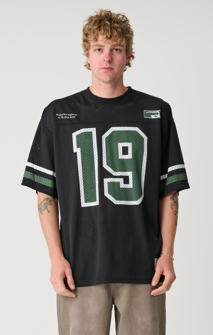 Engineered Game Mesh Jersey - Black