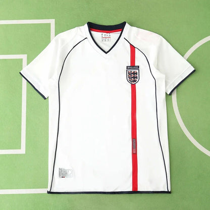 England National Team Home Retro Fan Version 2002 Season Jersey
