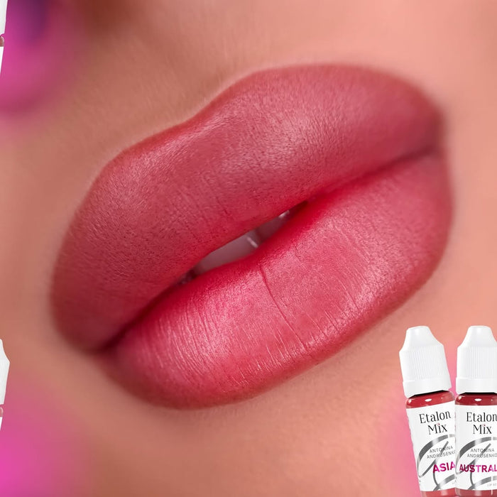 Etalon Mix & Antonina Andrusenko LIGHT SERIES Lip Pigments Set 10 ml Supreme Permanent