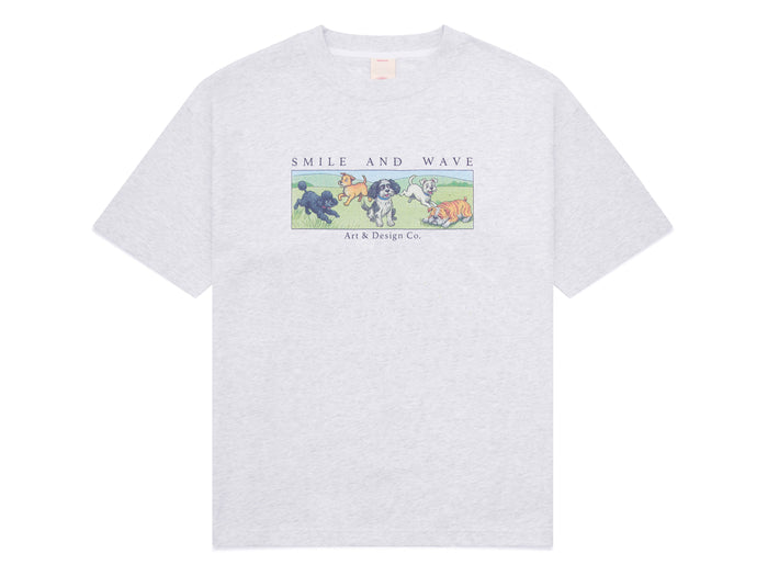 Evie T-Shirt - Ash Grey