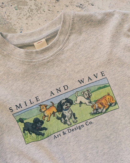 Evie T-Shirt - Ash Grey