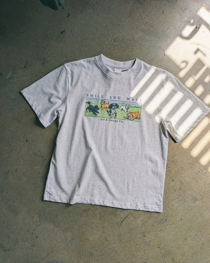 Evie T-Shirt - Ash Grey