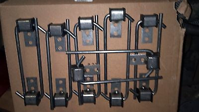 Exhaust Hanger 3/8 J hook  50  PACK Universal w/ Rubber Grommet