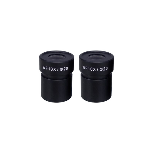Eyepiece Field of View Dia. 20mm 10X Eyepiece (Pair Dia. 30.5/FN20), SKU FS12013211, three quarter front view