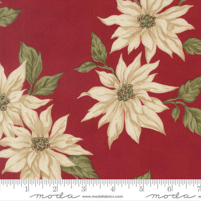F3134 - Candlelight Christmas - Crimson Poinsettia