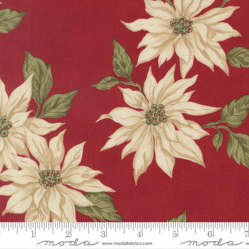 F3134 - Candlelight Christmas - Crimson Poinsettia
