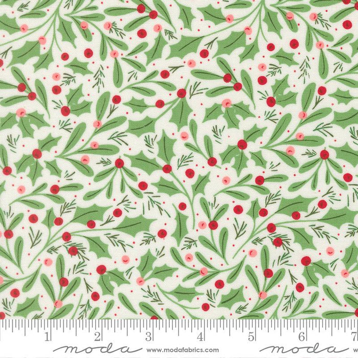 F3152 - Merrily on High - Christmas Holly - Snow