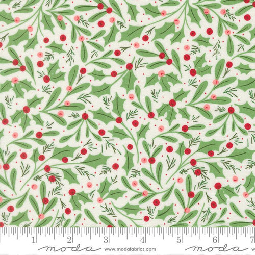 F3152 - Merrily on High - Christmas Holly - Snow