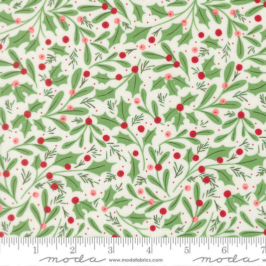 F3152 - Merrily on High - Christmas Holly - Snow