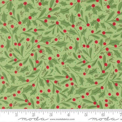 F3154 - Merrily on High - Christmas Holly - Evergreen