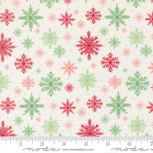 F3161 - Merrily on High - Christmas Snowflake - Snow