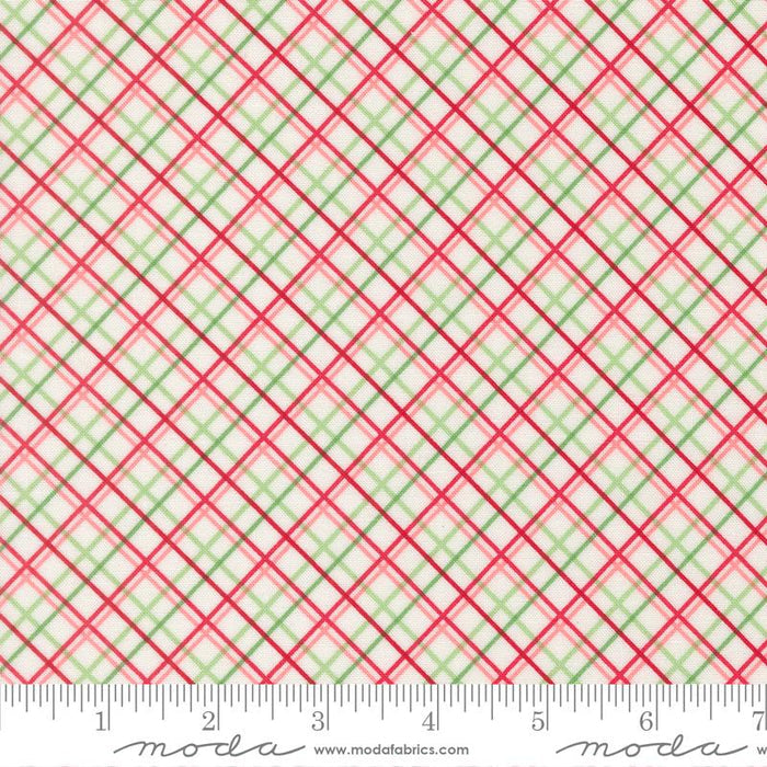 F3162 - Merrily on High - Christmas Plaids - Snow