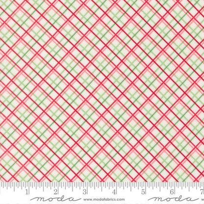 F3162 - Merrily on High - Christmas Plaids - Snow