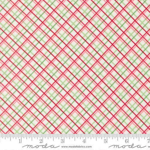 F3162 - Merrily on High - Christmas Plaids - Snow
