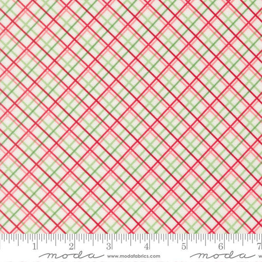 F3162 - Merrily on High - Christmas Plaids - Snow