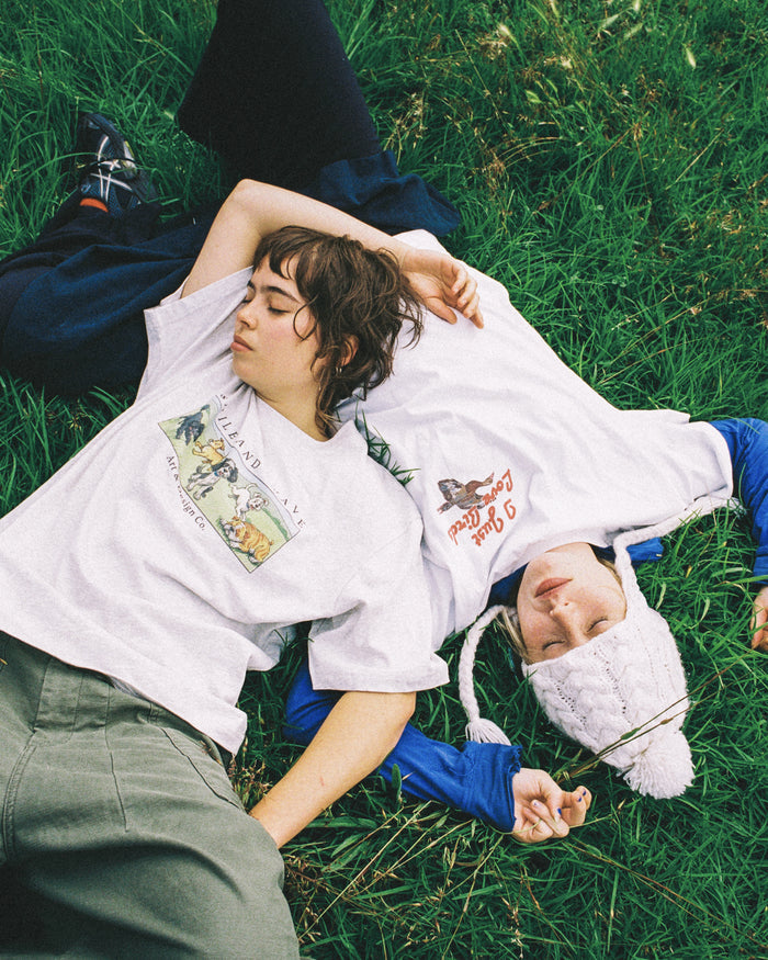 Feathers T-Shirt - White
