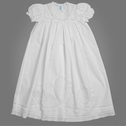 Feltman Lacy Yoke Baptism Gown
