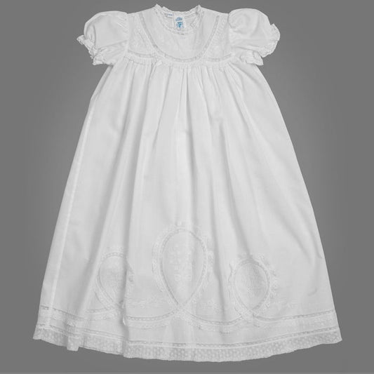 Feltman Lacy Yoke Baptism Gown
