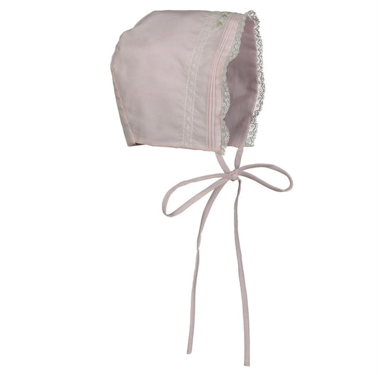 Feltman Pink Bullion/Lace Bonnet
