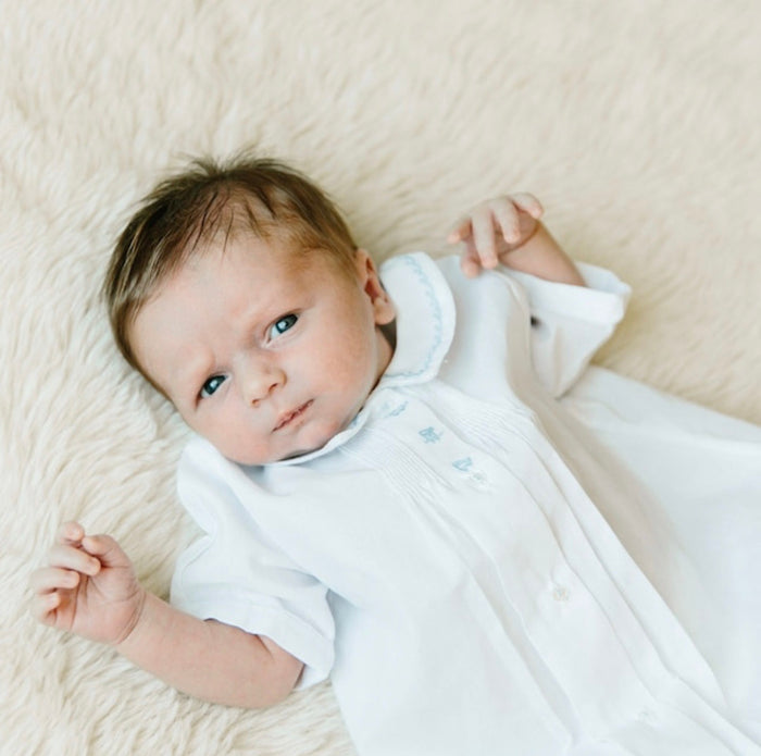 Feltman Train Emb Folded Daygown