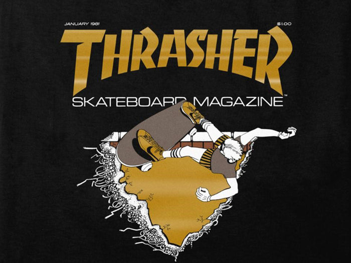 First Cover T-Shirt - Black / Gold