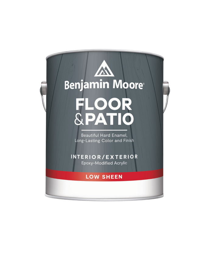 Benjamin Moore floor and patio low sheen Interior Paint available at Clement's Paint.