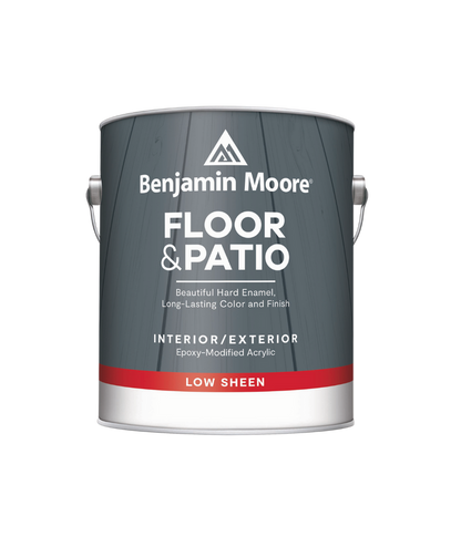 Benjamin Moore floor and patio low sheen Interior Paint available at Clement's Paint.