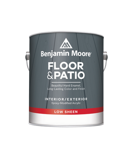 Benjamin Moore floor and patio low sheen Interior Paint available at Clement's Paint.