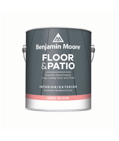 Benjamin Moore floor and patio high gloss Interior Paint available at Clement's Paint.