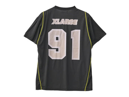 Football Short Sleeve Jersey - Black