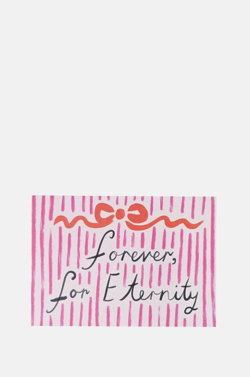 Kitty Kenda Forever For eternity Greeting Card.