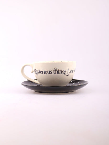 Fortune Telling Ceramic Teacup | One Colour-Image 2