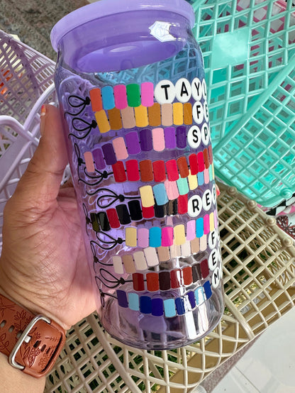 Friendship Bracelet Actylic 20oz Cup