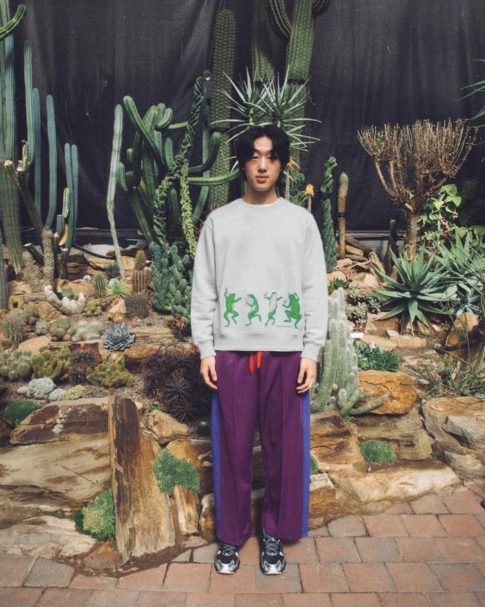 Froggy Shiraz Crewneck Jumper - Ash Grey