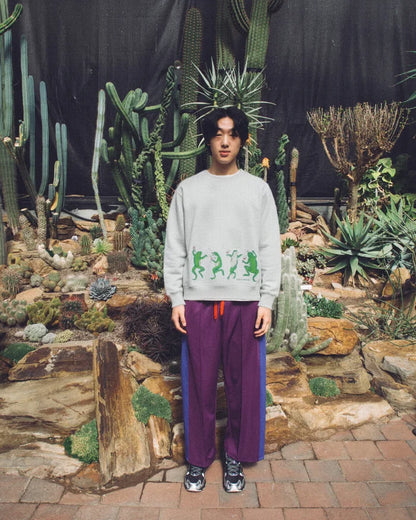 Froggy Shiraz Crewneck Jumper - Ash Grey