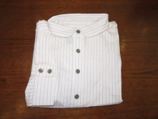 Fuchsia Pencil Stripe Men's Dakota Shirt