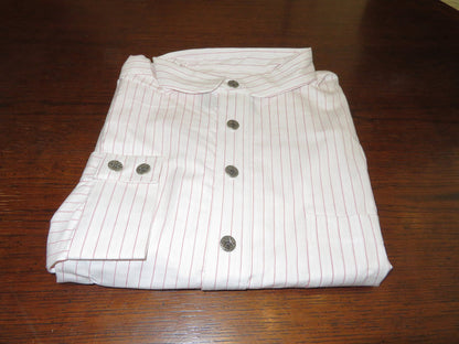 Fuchsia Pencil Stripe Men's Dakota Shirt
