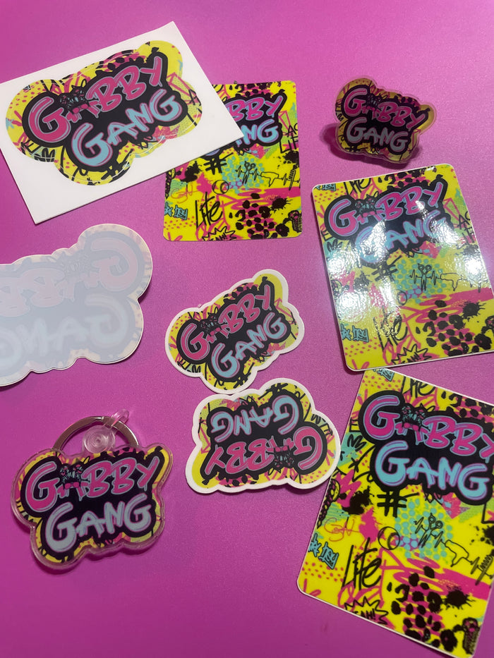 Gabby Gang Sticker Packet