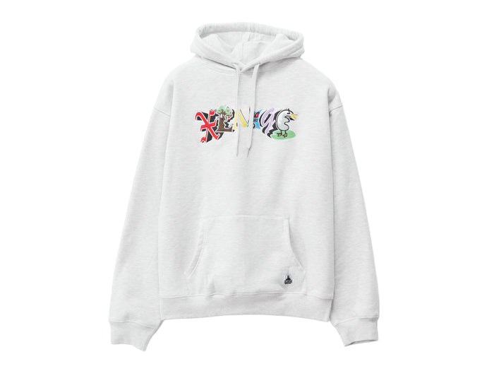Garden Hooded Fleece - Snow Marle