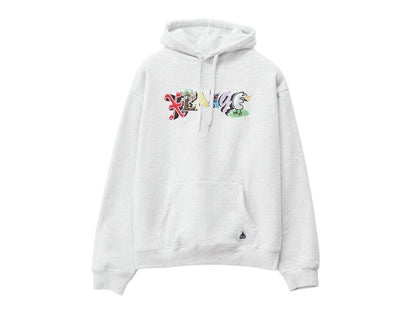 Garden Hooded Fleece - Snow Marle
