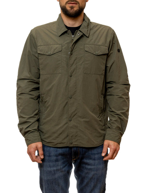 CENSURED giubbino nylon verde JMC505 TAR5-314