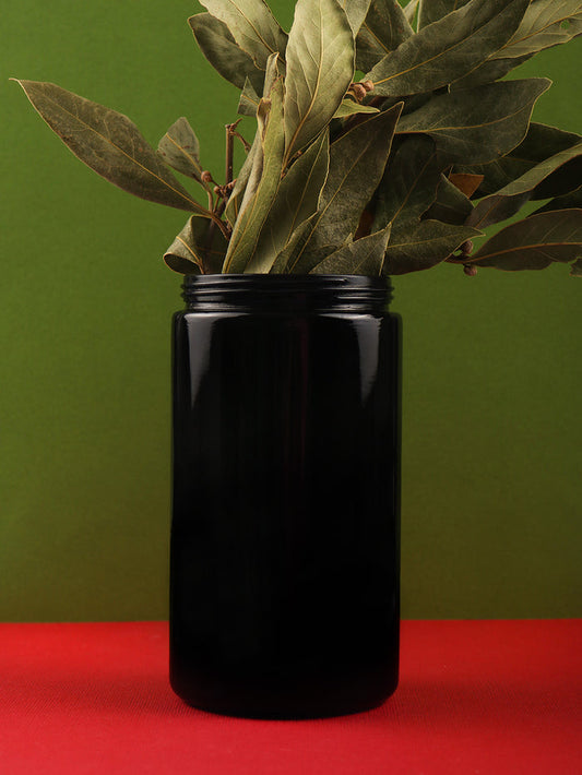 Glass Stash Jar 500ml | One Colour-Image 1