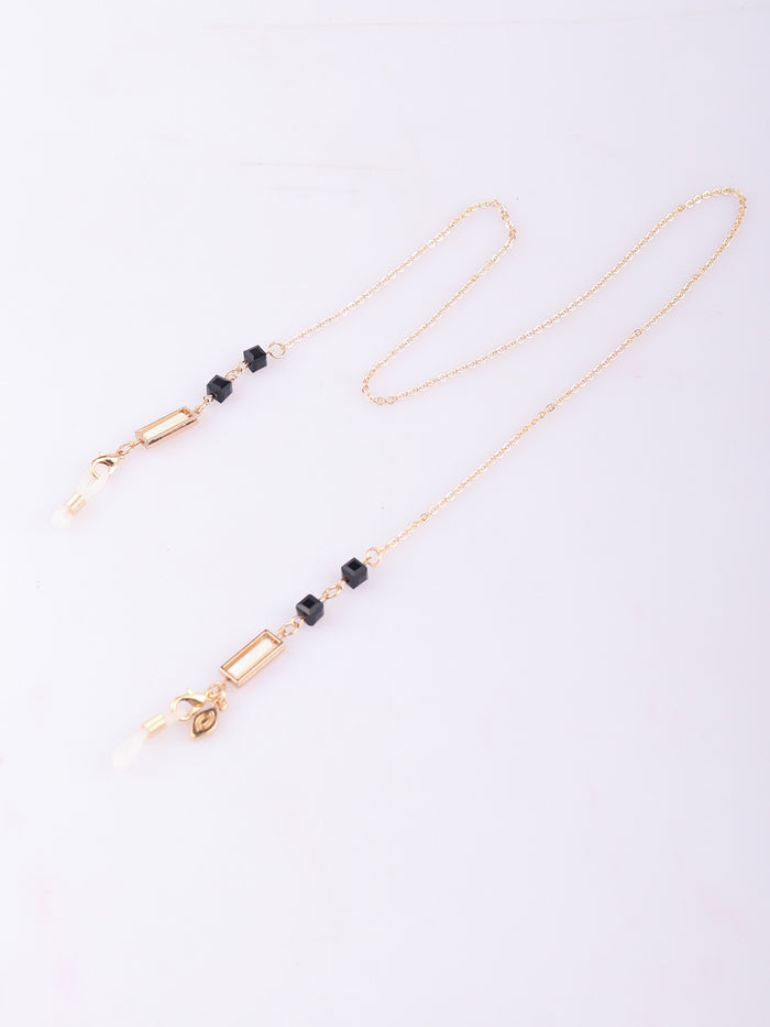 Gold Beaded Glasses Chain | Gold-Image 1