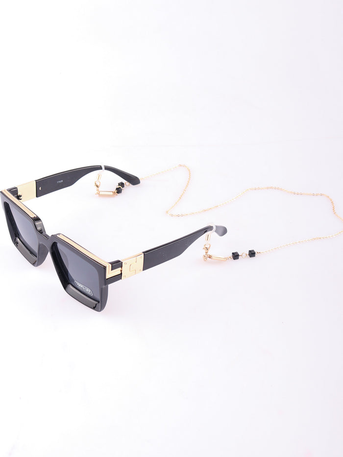 Gold Beaded Glasses Chain | Gold-Image 2