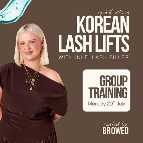 GROUP TRAINING: Korean Lash Lifts with InLei Lash Filler